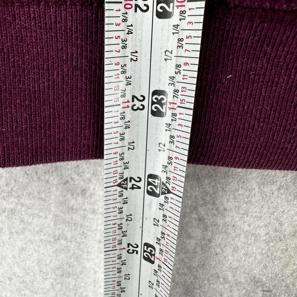 Pink Victoria's Secret Sweatshirt Womens SMALL Long Sleeve Graphic Burgundy - Picture 12 of 13
